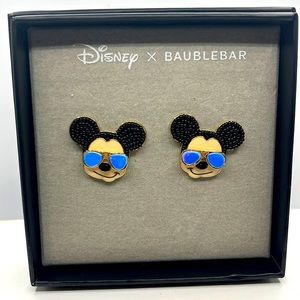 BAUBLE BAR and Disney Mickey Mouse Earrings
